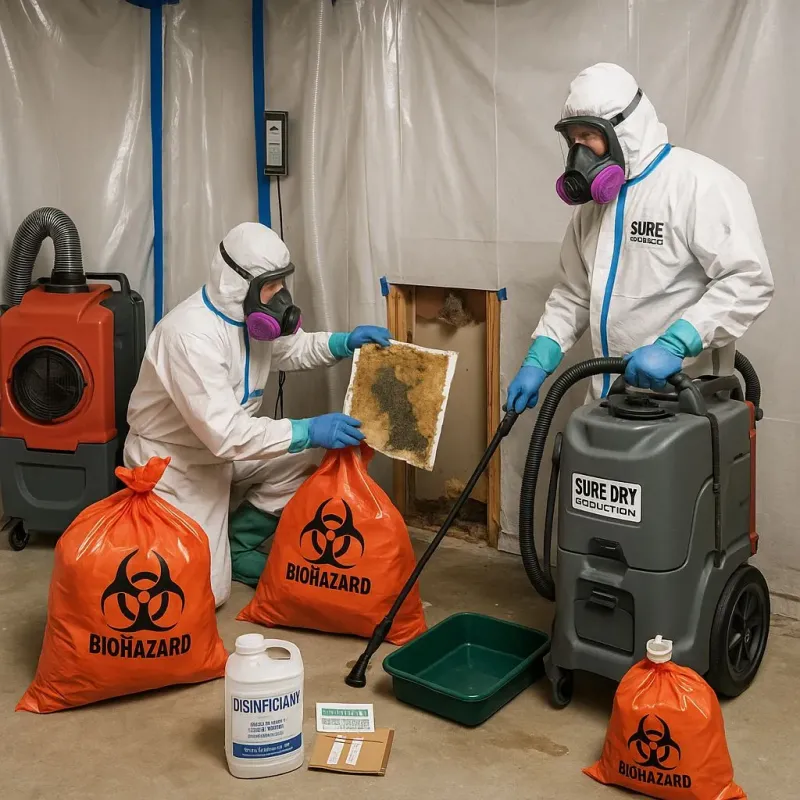 Contaminated Water Handling Protocols process in Easton, PA